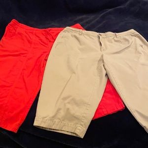 2 PAIR OF CAPRI’s